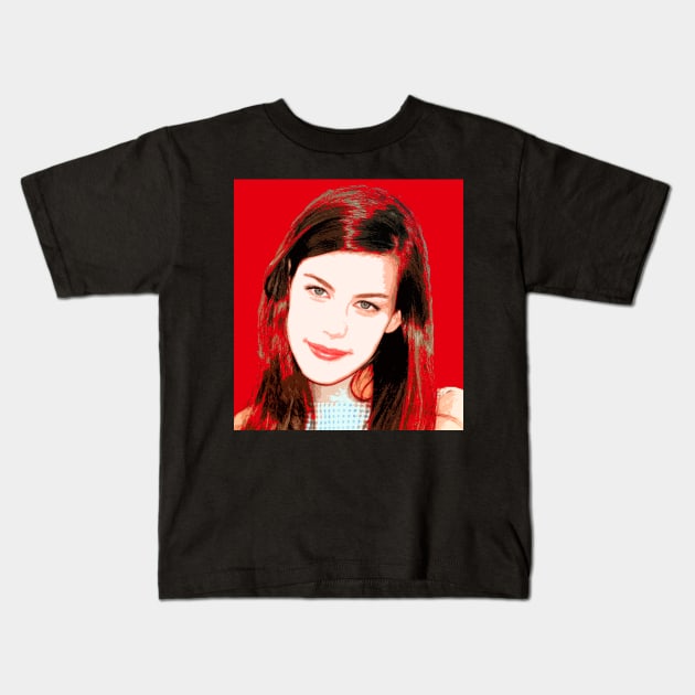 liv tyler Kids T-Shirt by oryan80